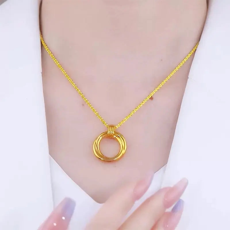 Multilayer necklace(24K GOLD PLATED)