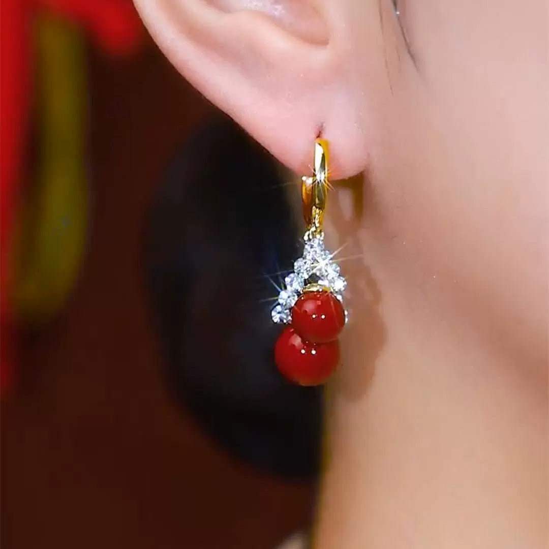 High end american earrings(24k gold plated)