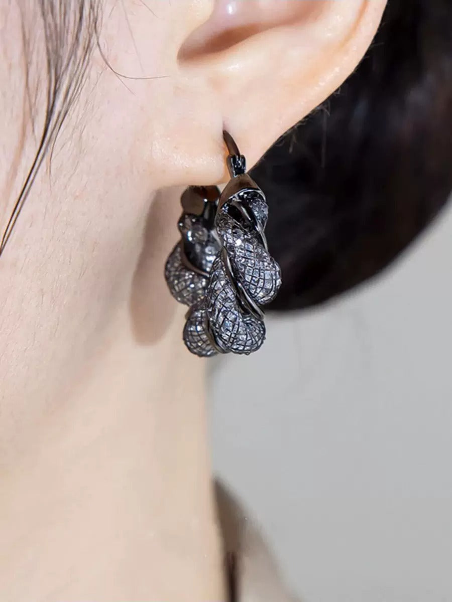 Twisted German style hoops