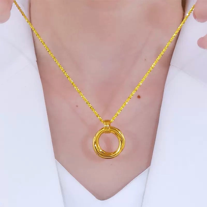 Multilayer necklace(24K GOLD PLATED)