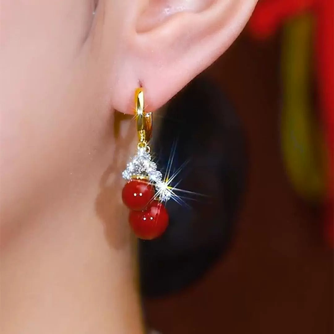 High end american earrings(24k gold plated)
