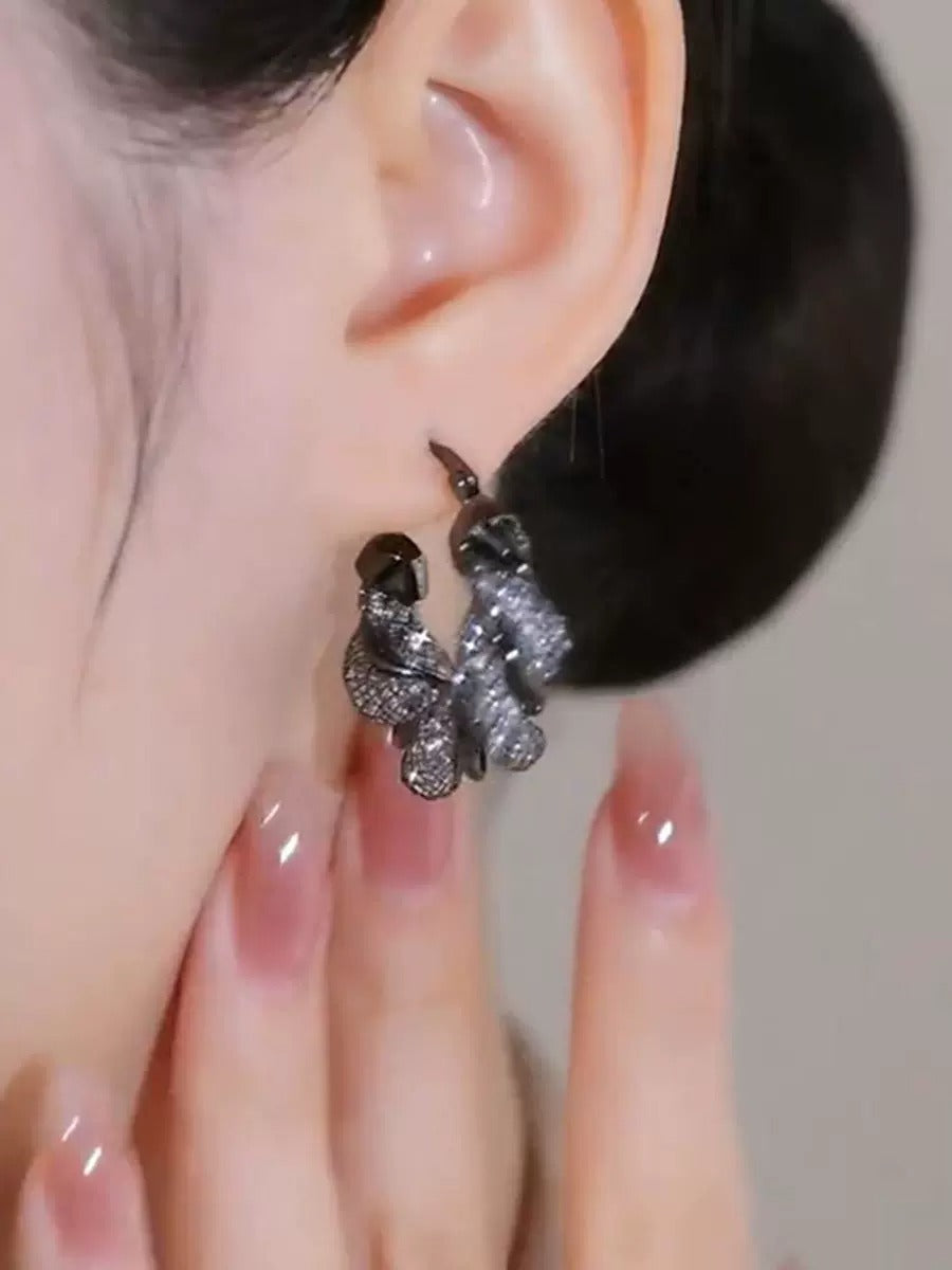 Twisted German style hoops