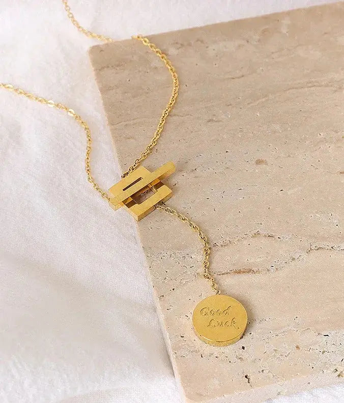 Amber Necklace (18K GOLD PLATED)