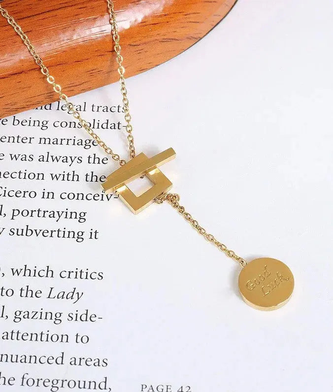 Amber Necklace (18K GOLD PLATED)