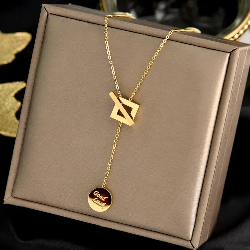 Amber Necklace (18K GOLD PLATED)